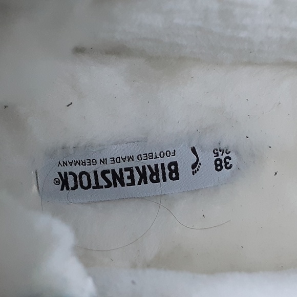 BirkenstocWhite Footbed - Picture 7 of 7